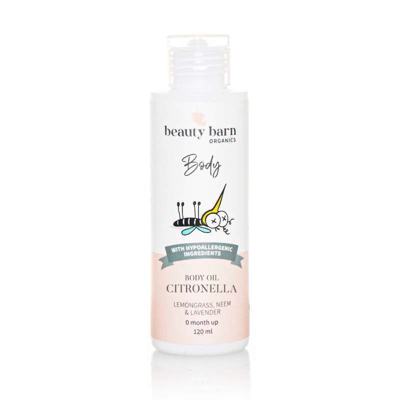 Beauty Barn Body – Citronella Body Oil 1