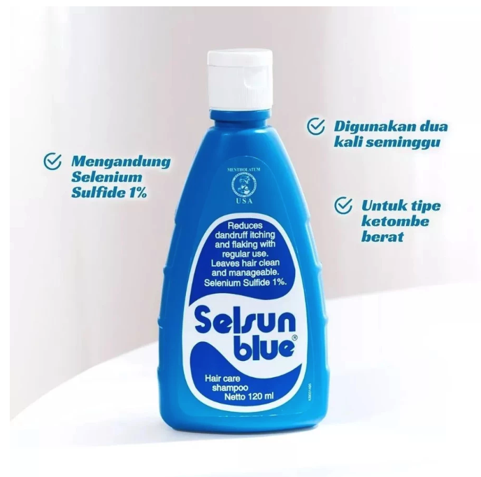 Blue Hair Care Shampoo 2