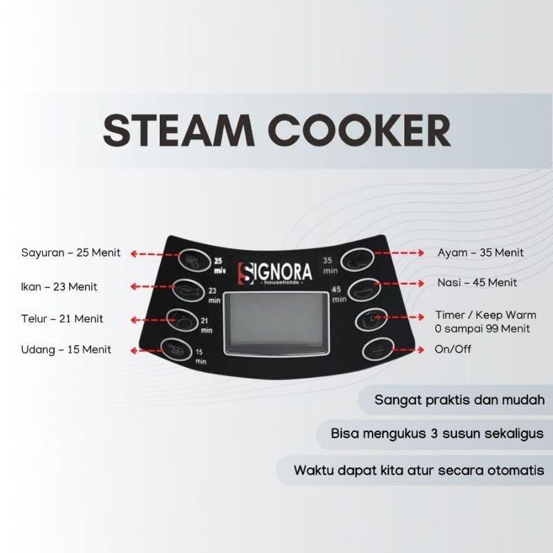 Signora Steam Cooker 3