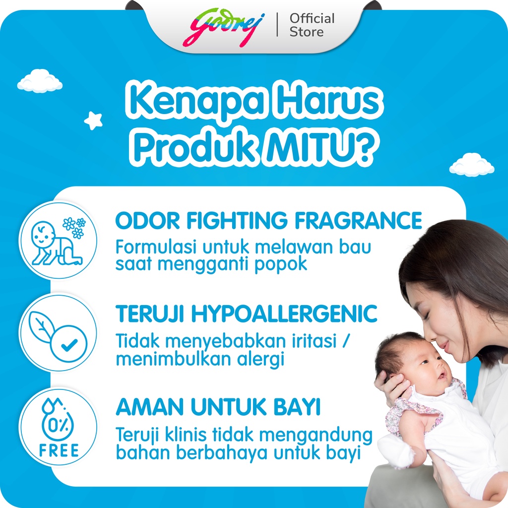 Mitu Baby Ganti Popok Charming Lily