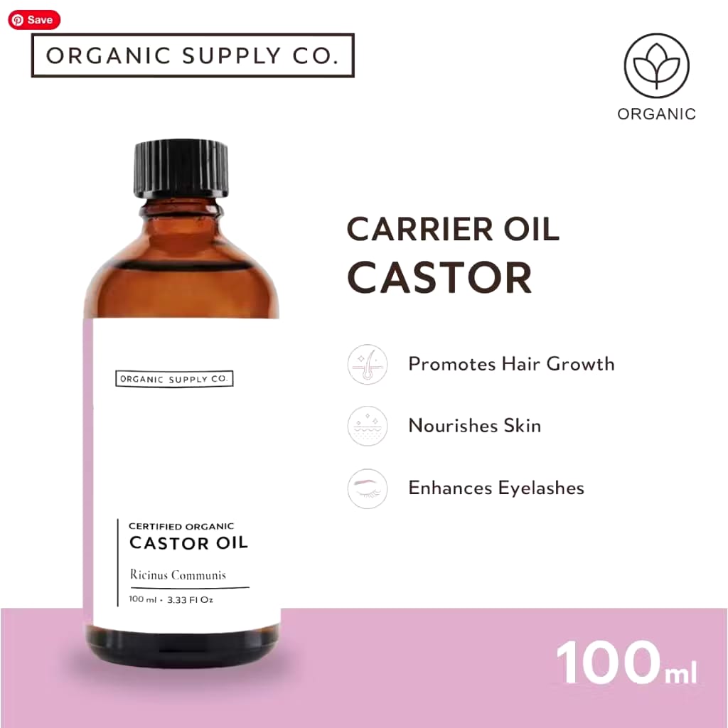 Natural Supply Indonesia ORGANIC SUPPLY CO. Castor Oil