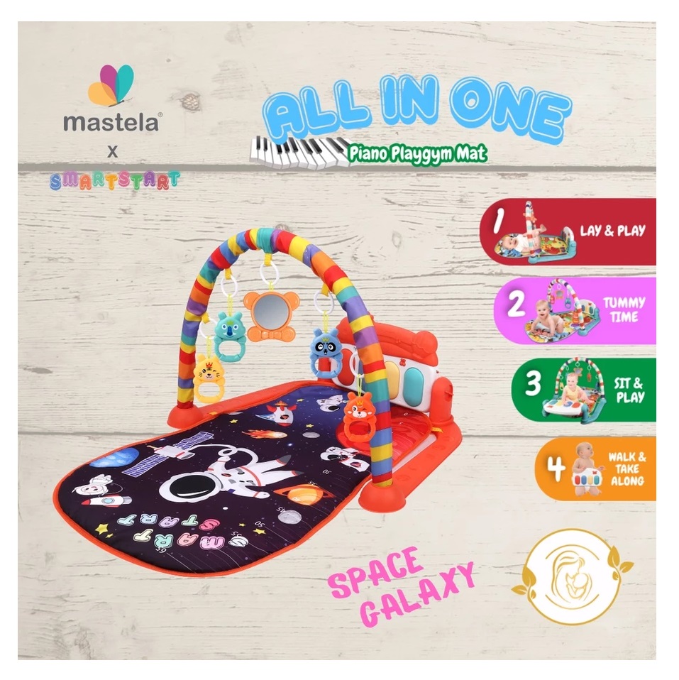 Mastela X Smart Start All in One Piano Playgym Mat  3