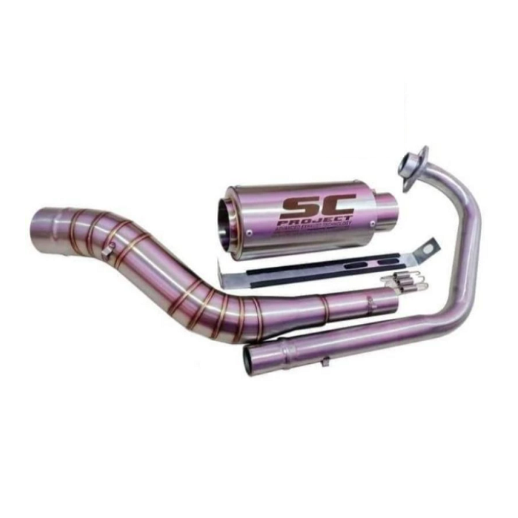 SC Project SC Project Knalpot Racing Titan Laser
