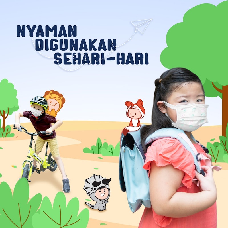 PiPi Kids Surgical Mask 4