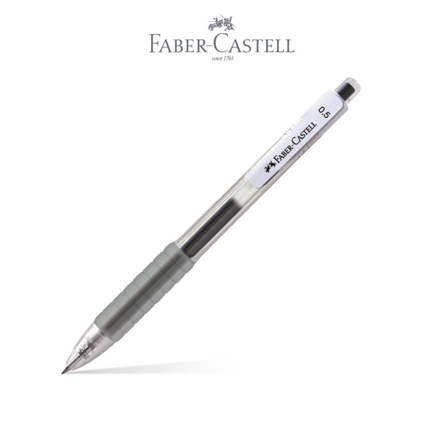 Faber-Castell Fast Gel Ballpoint Black Ink 0.5 mm 2