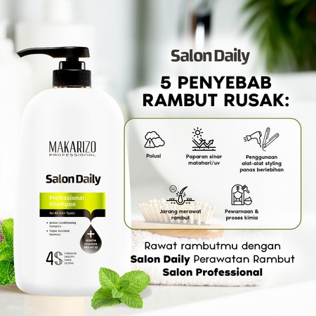 Akasha Wira International  Makarizo Professional Salon Daily Professional Shampoo