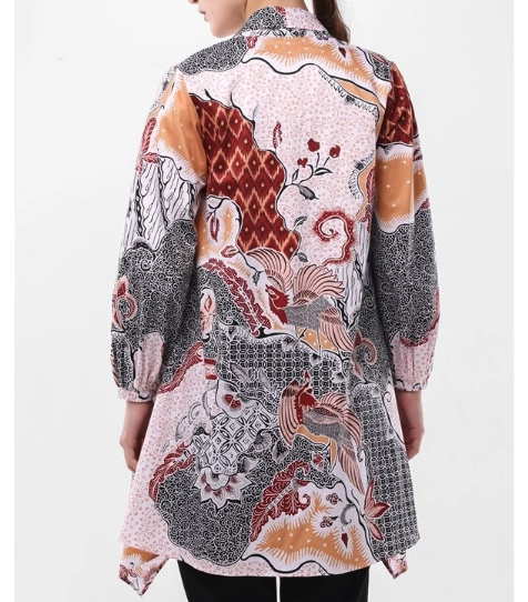 Mega Perintis Minimal Gyandra Cardigan Motif Etnik