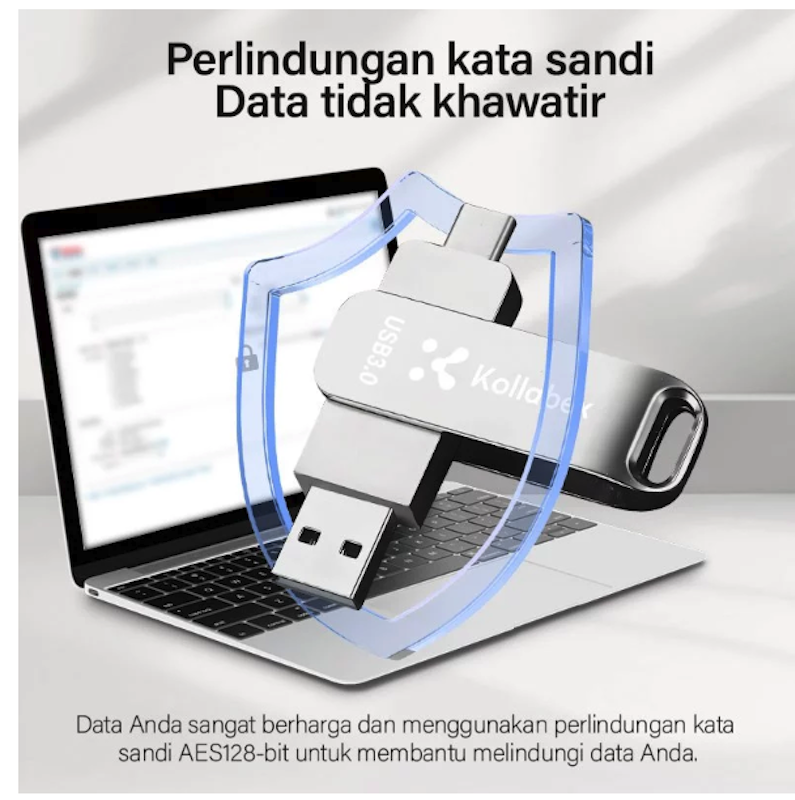 Kollabex 3-In-1 Flashdisk 2 TB 3