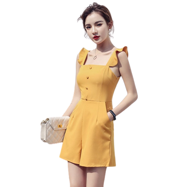 Korean Jumpsuit Style Tank Top 1349