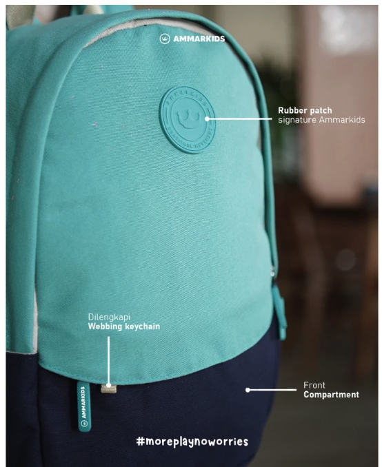 Ammarkids Daily Backpack Sage  4