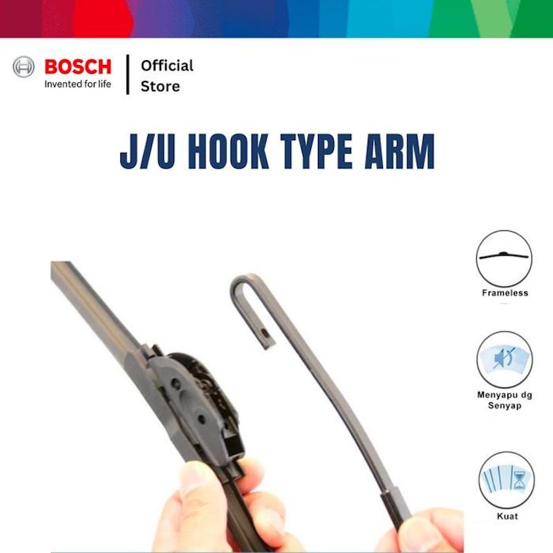 Bosch Wiper Frameless Toyota Kijang Innova Zenix 4