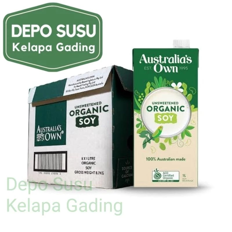 Australia's Own Unsweetened Organic Soy 2