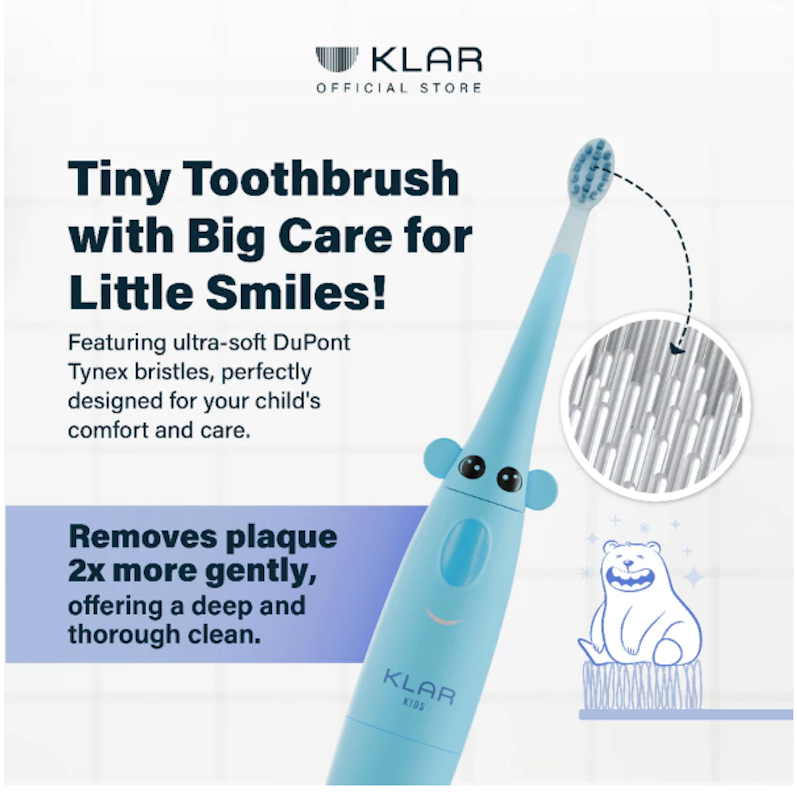 KLAR Kids Electric Toothbrush 2