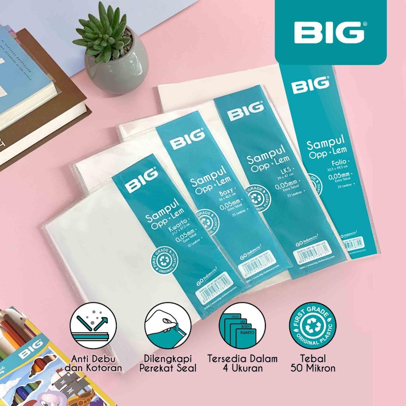 BIG Sampul Buku Plastik 2