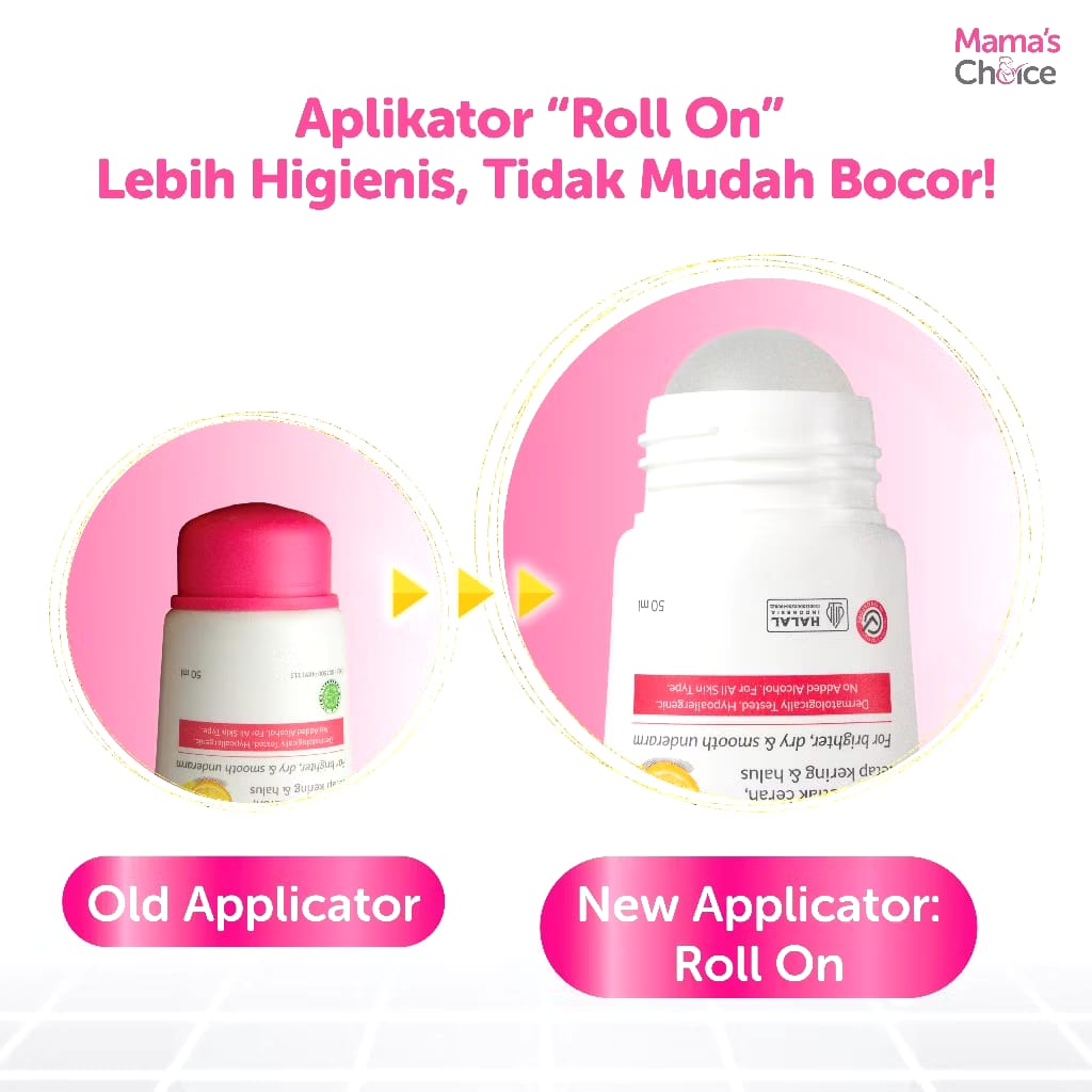 Mamas Choice Merchandising Mama’s Choice Dry Serum Deodorant