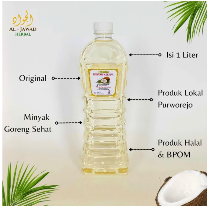  Boga Mas Minyak Kelapa 1 Liter