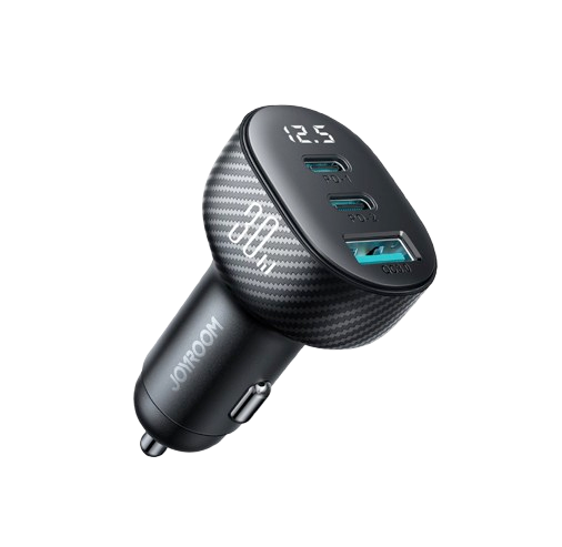 JOYROOM Car Fast Charger 30W Digital Display  ｜ CCD04