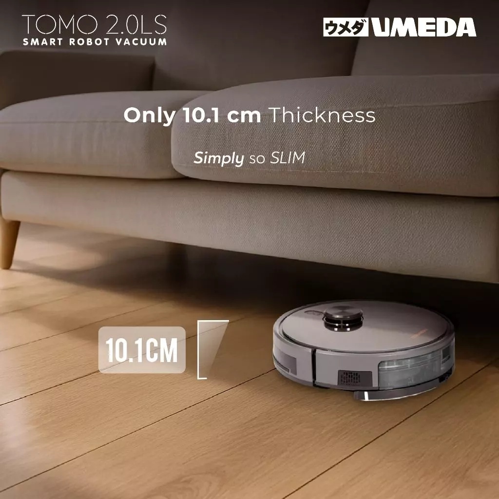 Umeda Tomo 2.0LS Smart Robot Vacuum