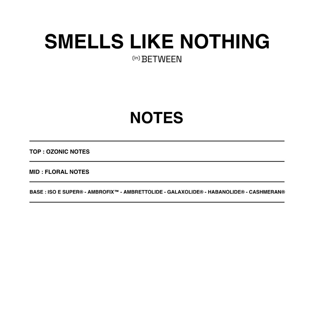  Usual Smells Like Nothing Eau de Parfum