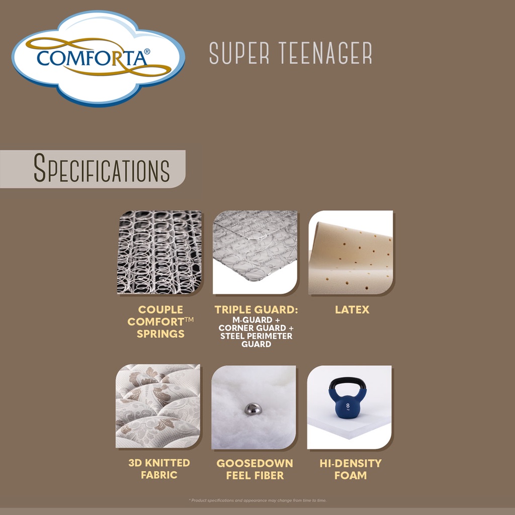 Massindo Group COMFORTA® Super Teenager Fullset