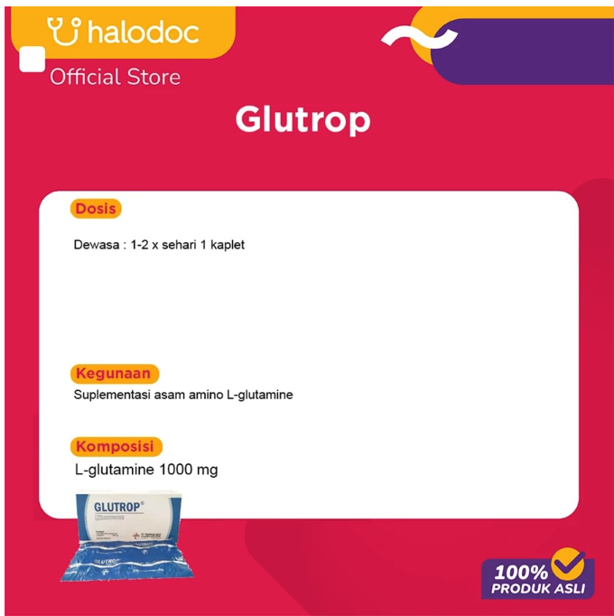 Tropica Mas Pharmaceuticals Glutrop 1000 mg