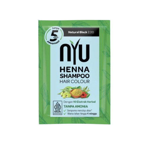 NYU ｜ Henna Shampoo Hair Colour Natural Black