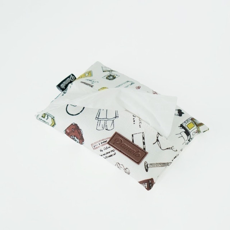 Tempat Tissue Bahan Kanvas Motif Lucu - Makie Series 5