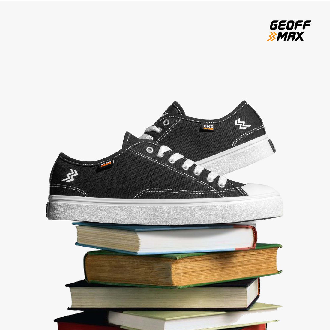 Geoff Maksimal Jaya Geoff Max Timeless Low Black White STZ