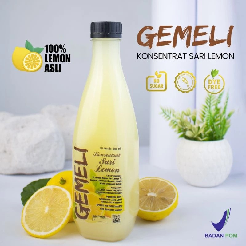 Yasdaniyar Jaya Abadi Gemeli Konsentrat Sari Lemon