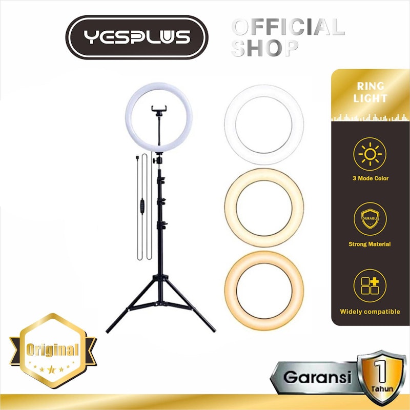Yesplus Set Ring Light LED 26 cm 5