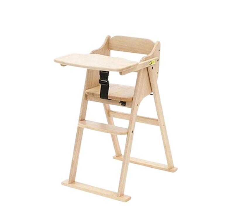 Yamatoya Tatameru Highchair Natural 1