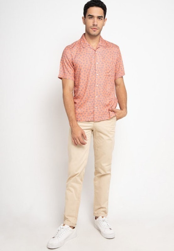 Tropical Shirt Coral 4