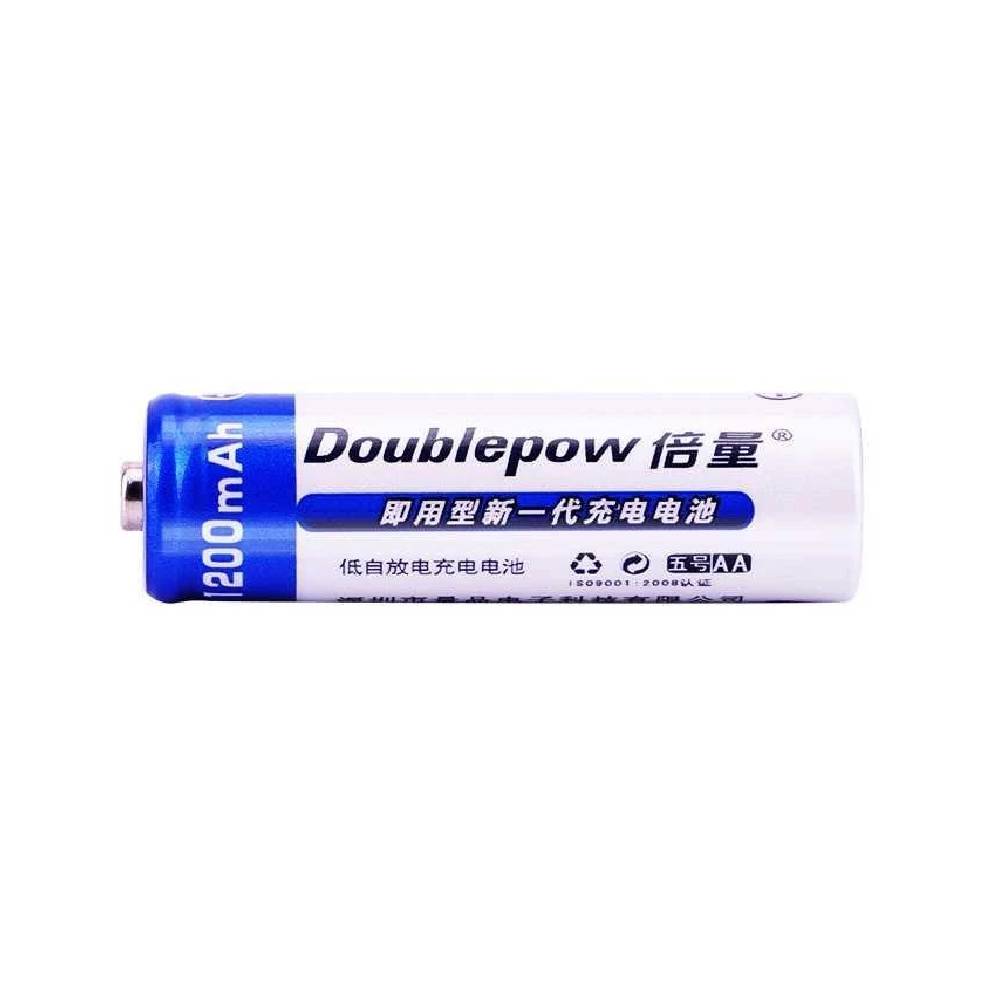 Doublepow® Baterai AA Rechargeable NiMH DP-AA1200mAh