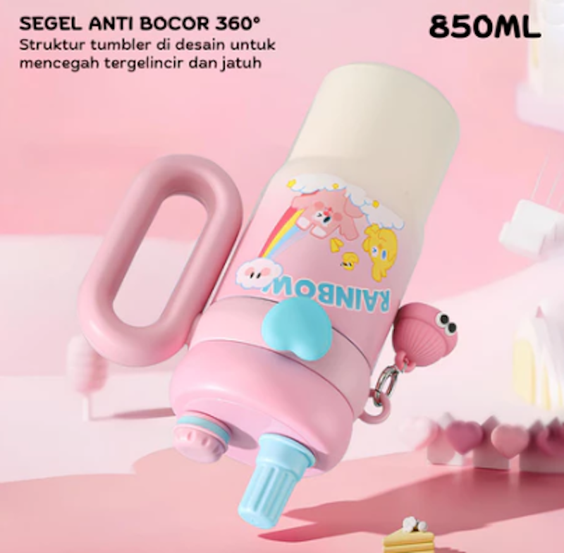 FUNNYCOOK Tumbler Anak Stainless Steel 3