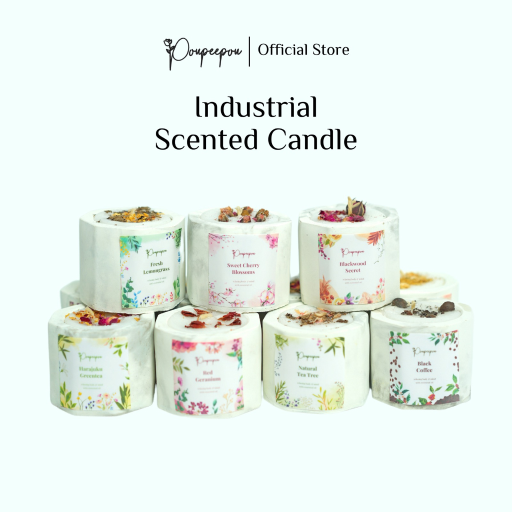 Poupeepou Industrial Scented Candle Baccarat Saffron 3