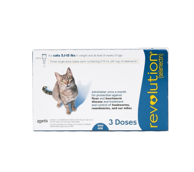 Revolution For Cats Blue Tube