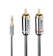 LINDY Kabel Audio 3.5mm To RCA Stereo 1