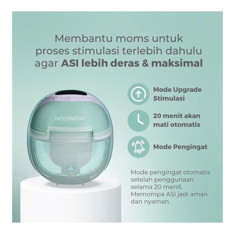 Mooimom Mooimom Wireless Electric Breast Pump  M3