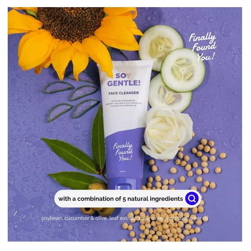 Finally Found You! Soy Gentle Face Cleanser 3