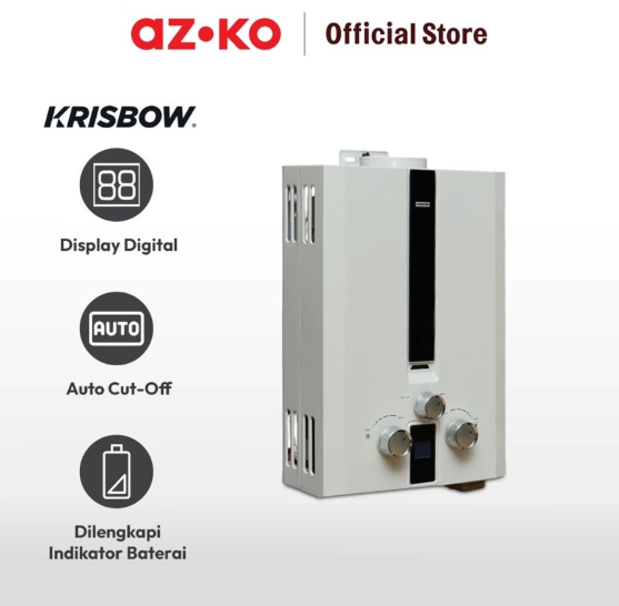  AZKO Krisbow 5 Ltr Water Heater Gas