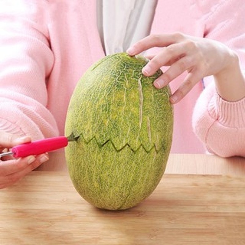 Pisau Ukir Hias Buah Bulat 2 Sisi