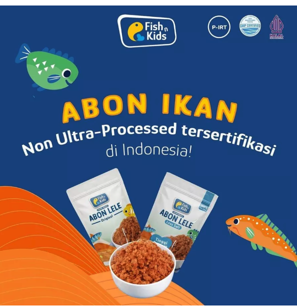  Fish n Kids Abon Lele Original