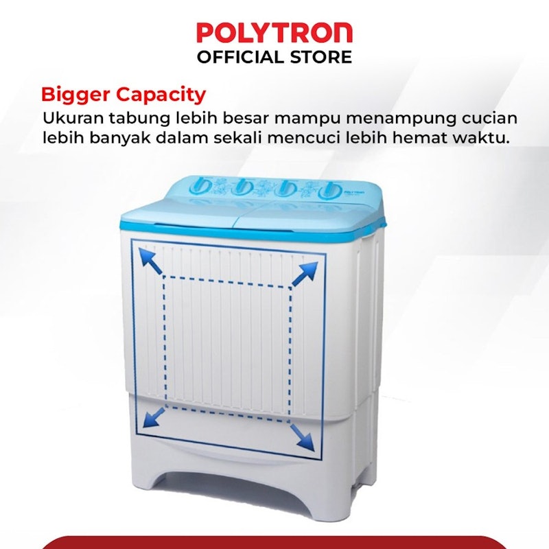 Mesin Cuci 2 Tabung Giant Series 8 kg 5
