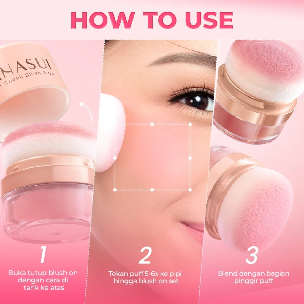 Perfect Cheek Blush & Go Powder 01 Pink 5