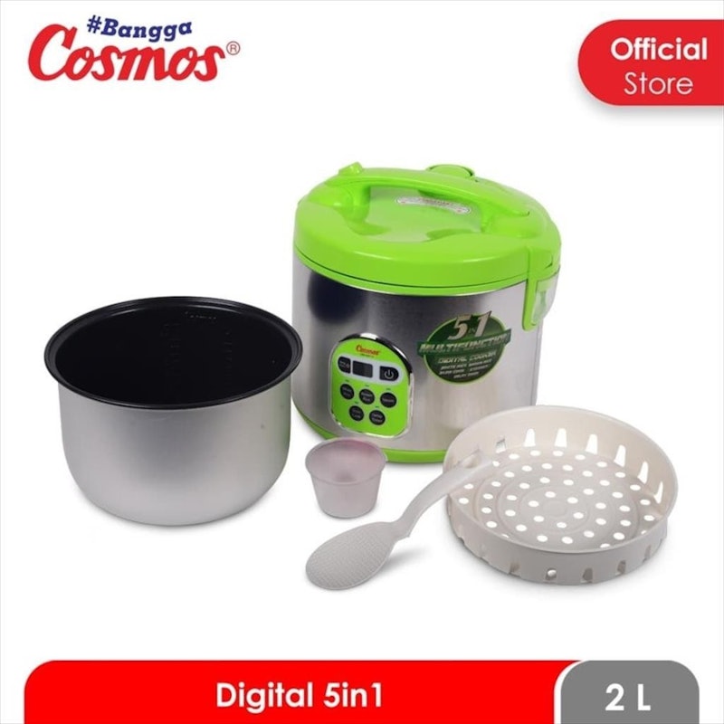 Cosmos Digital Rice Cooker 5in1 Multifunction 2L 3
