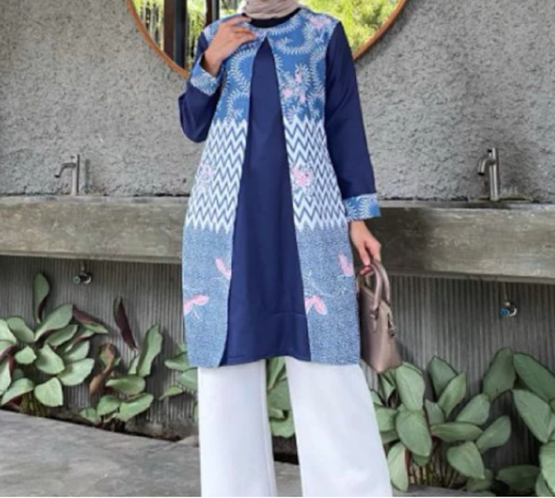 Brawee Tunik Batik Wanita 3