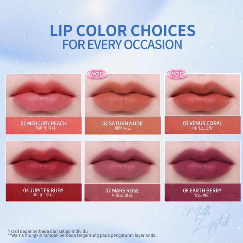 No Gravity Transferproof Matte Lipstick 03 Venus Coral 5