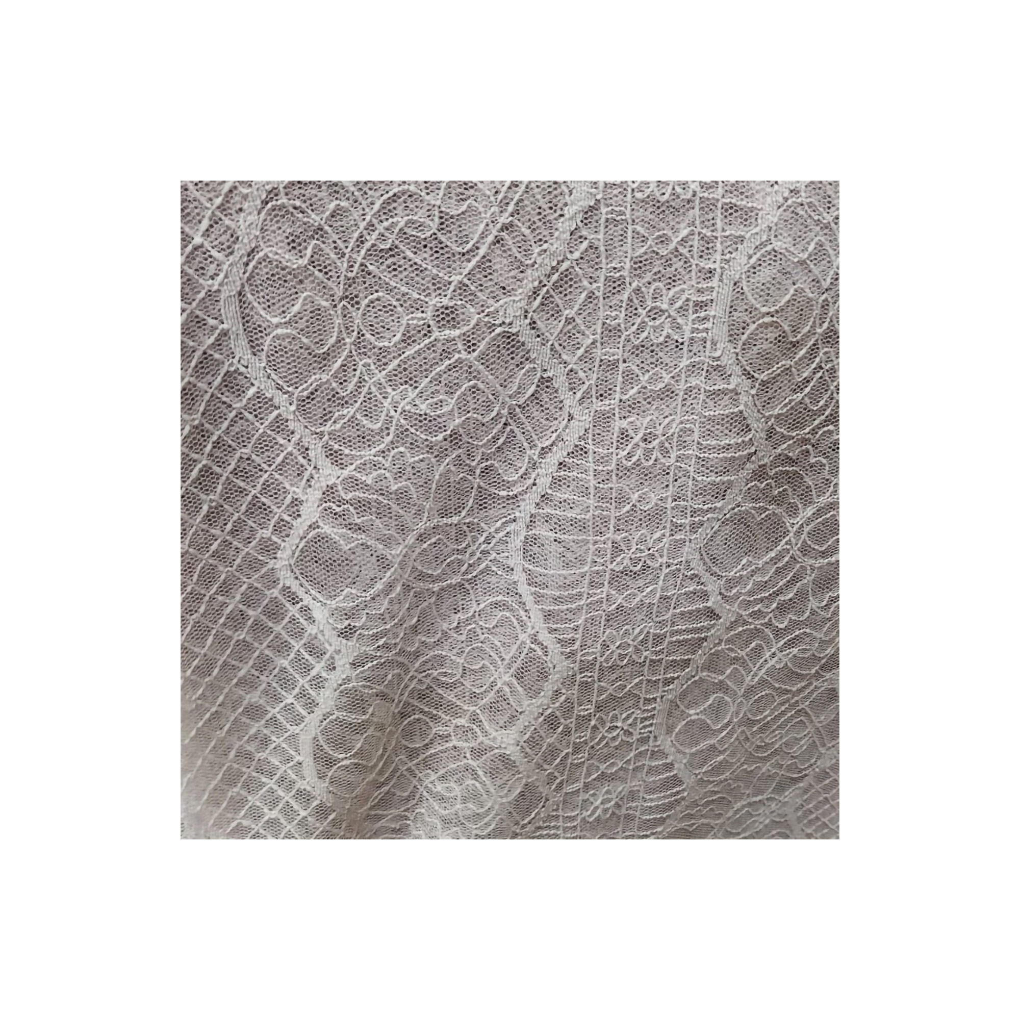 Kain Brokat Tile Salur Motif Sweet Chantily