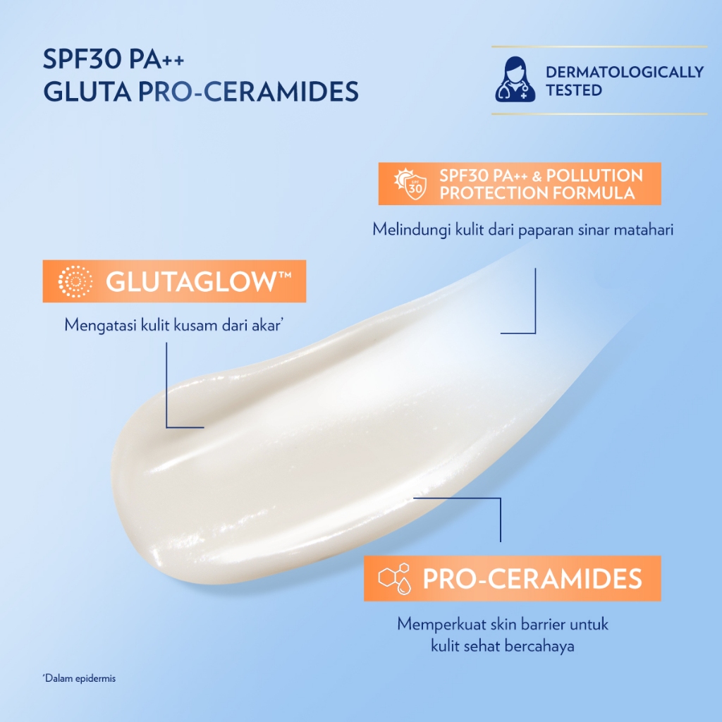 Unilever Indonesia Vaseline® Healthy Bright SPF 24 PA++ Sun+Pollution Brightening Protection Lotion