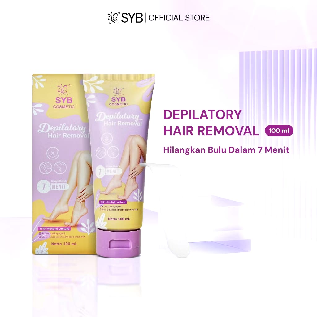 Sheva Jordan Bersama SYB Cosmetic Depilatory Hair Removal Cream